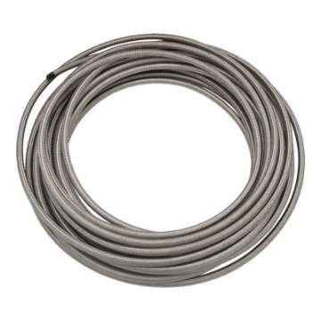 Picture of DeatschWerks 8AN Stainless Steel Double Braided CPE Hose - 50ft