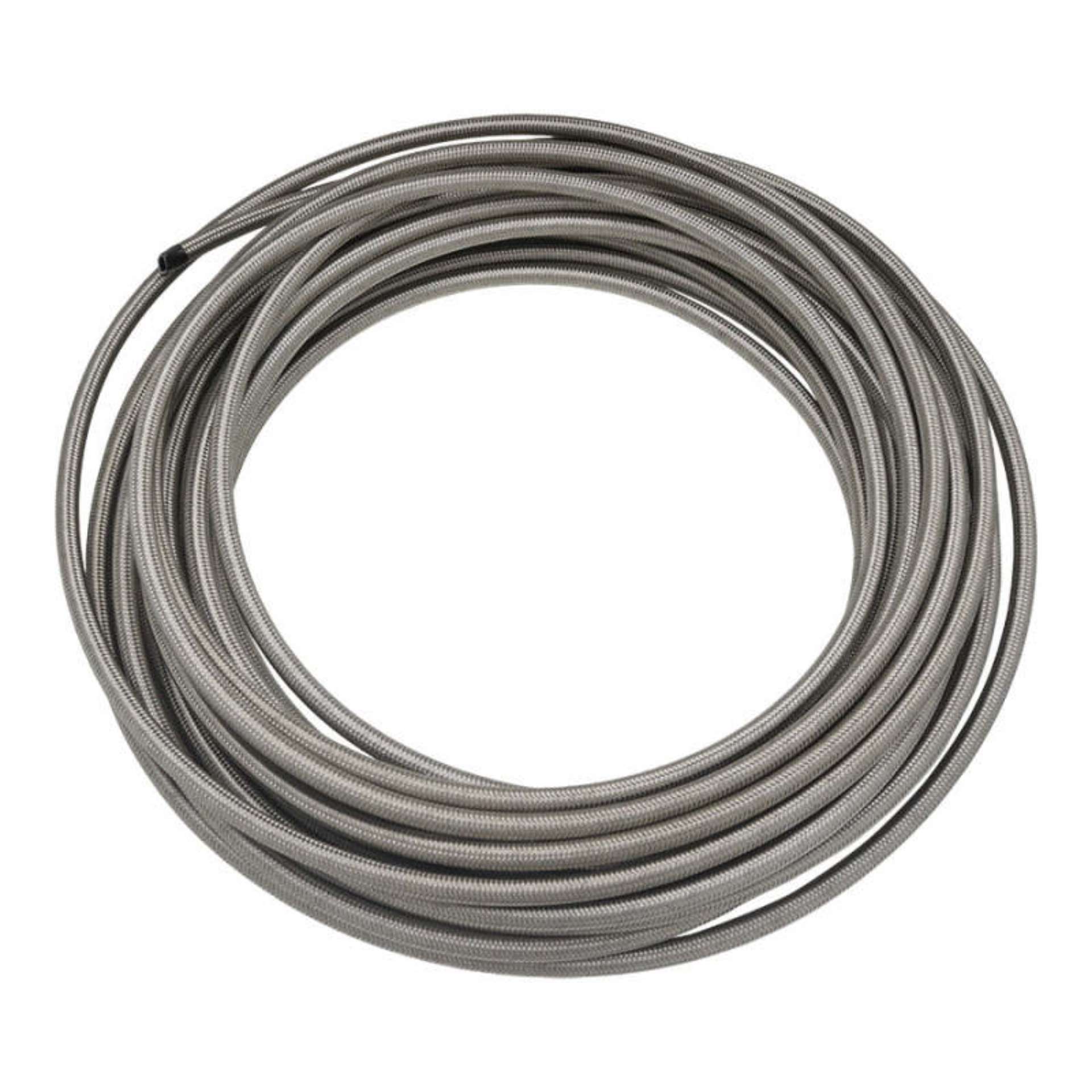 Picture of DeatschWerks 10AN Stainless Steel Double Braided CPE Hose - 50ft