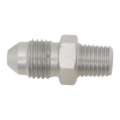 Picture of DeatschWerks 3AN Male Flare to 1-16in NPT Male - Anodized Stainless Steel