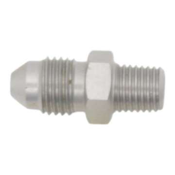 Picture of DeatschWerks 3AN Male Flare to 1-16in NPT Male - Anodized Stainless Steel