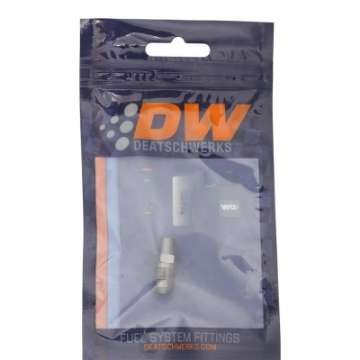 Picture of DeatschWerks 4AN Male Flare to 1-16in NPT Male - Anodized Stainless Steel