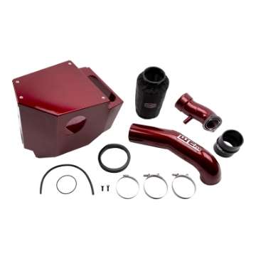 Picture of Wehrli 20-24 Chevrolet 6-6L LP5 Duramax 4in Intake Kit Stage 2 - WCFab Grey