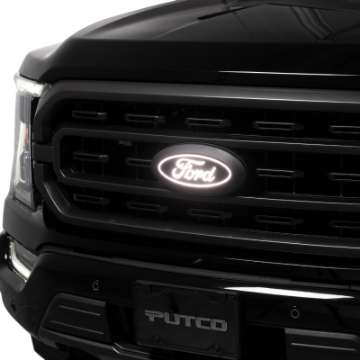 Picture of Putco 2023 Ford F-150 Front Luminix Ford LED Emblem - w-Camera CutOut w-o Spray Washer