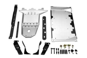 Picture of Rugged Ridge 18-23 Jeep Wrangler JLU 4dr Alum- Skid Plate for Engine-Trans - Tex- Blk