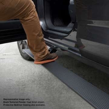 Picture of RealTruck 22-24 Toyota Tundra Crew Cab VoltStep Electric Running Board Kit - Bedliner Coating