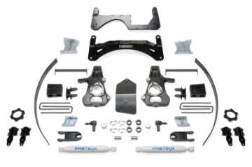 Picture of Fabtech 14-18 GM C-K1500 P-U w-oE Forg Stl UCA 6in Basic Sys w-Perf Shks