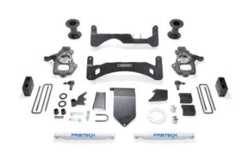 Picture of Fabtech 14-18 GM C-K1500 P-U w-oE Alm Or Stmp Stl UCA 6in Basic Sys G2 w-Perf Shks