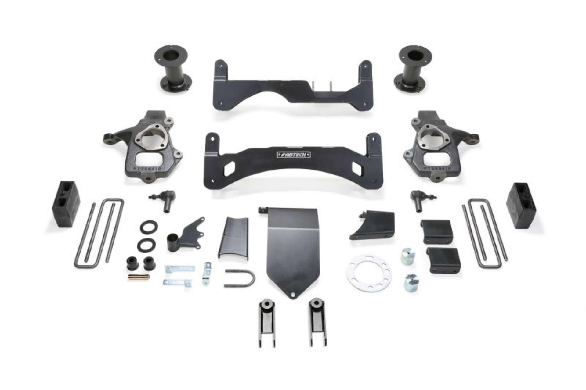 Picture of Fabtech 14-18 GM K1500 P-U Denali w-oE Alm Or Stmp Stl UCA 6in Basic Sys G2 w-Magneride