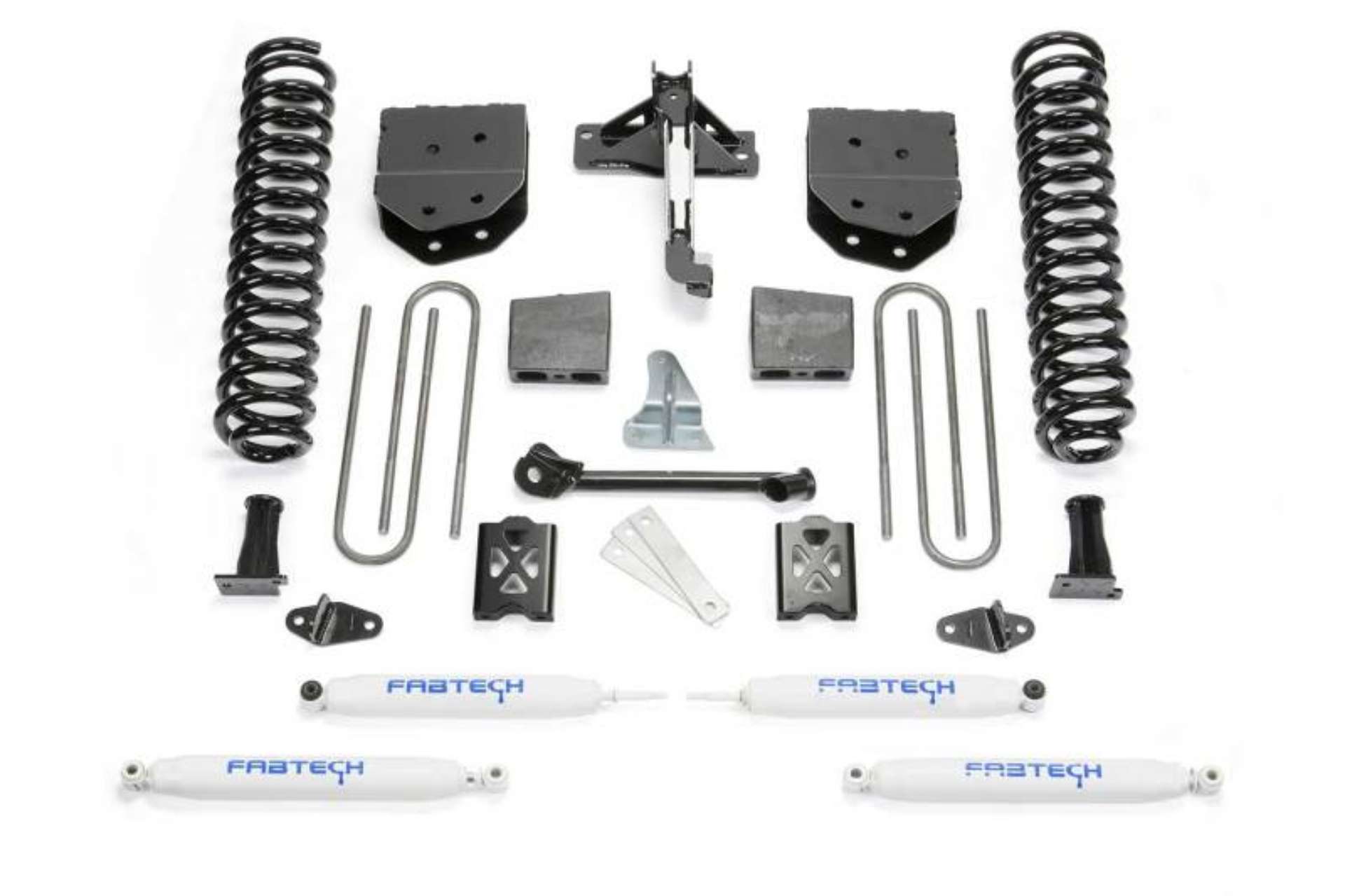 Picture of Fabtech 05-07 Ford F350 4WD 6in Basic Sys w-Perf Shks