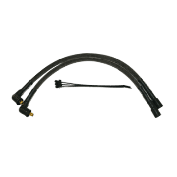 Picture of Moroso 97-98 Harley-Davidson FLT-FLHT-FLHR-FLTR Sleeved Ultra 40 Wire Set - Black