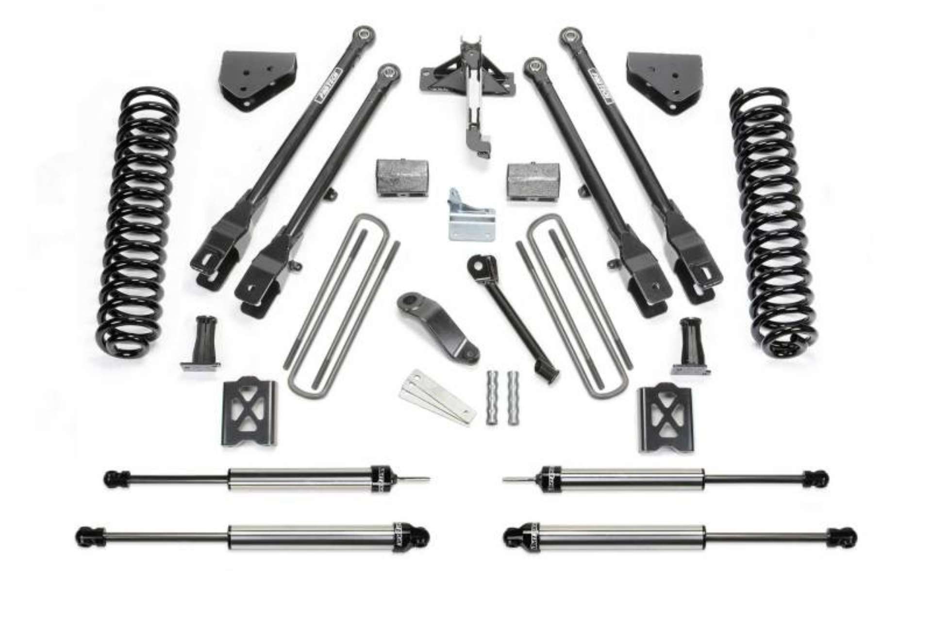 Picture of Fabtech 05-07 Ford F250 4WD w-Factory Overload 6in 4Link Sys w-Coils & Dlss Sh Ks