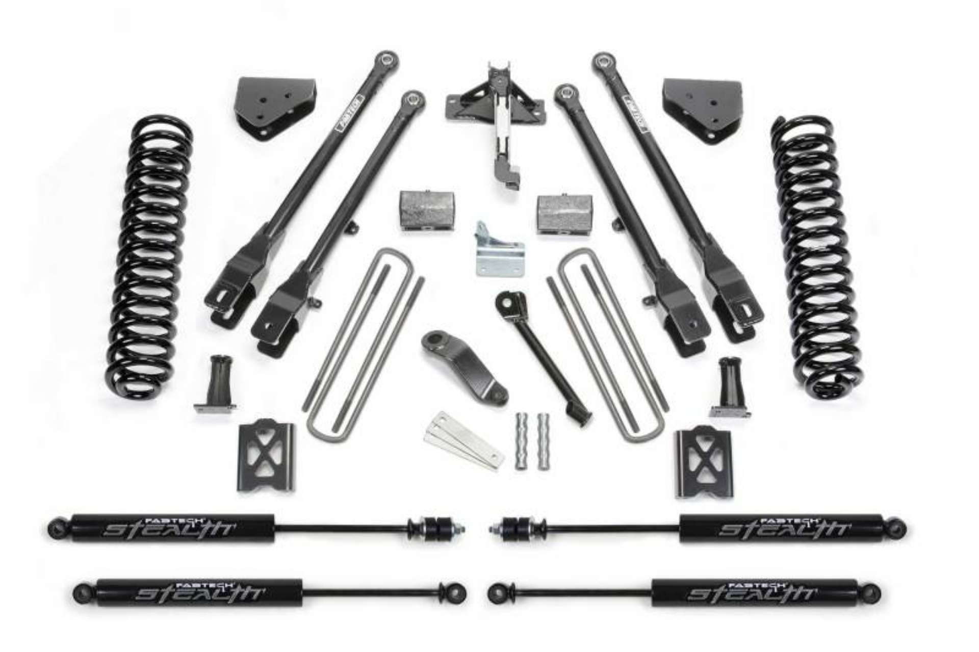 Picture of Fabtech 05-07 Ford F350 4WD 6in 4Link Sys w-Coils & Stealth