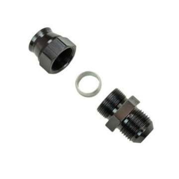 Picture of Moroso Aluminum Fitting Adapter 10AN Male to 5-8in Tube Compression - Black