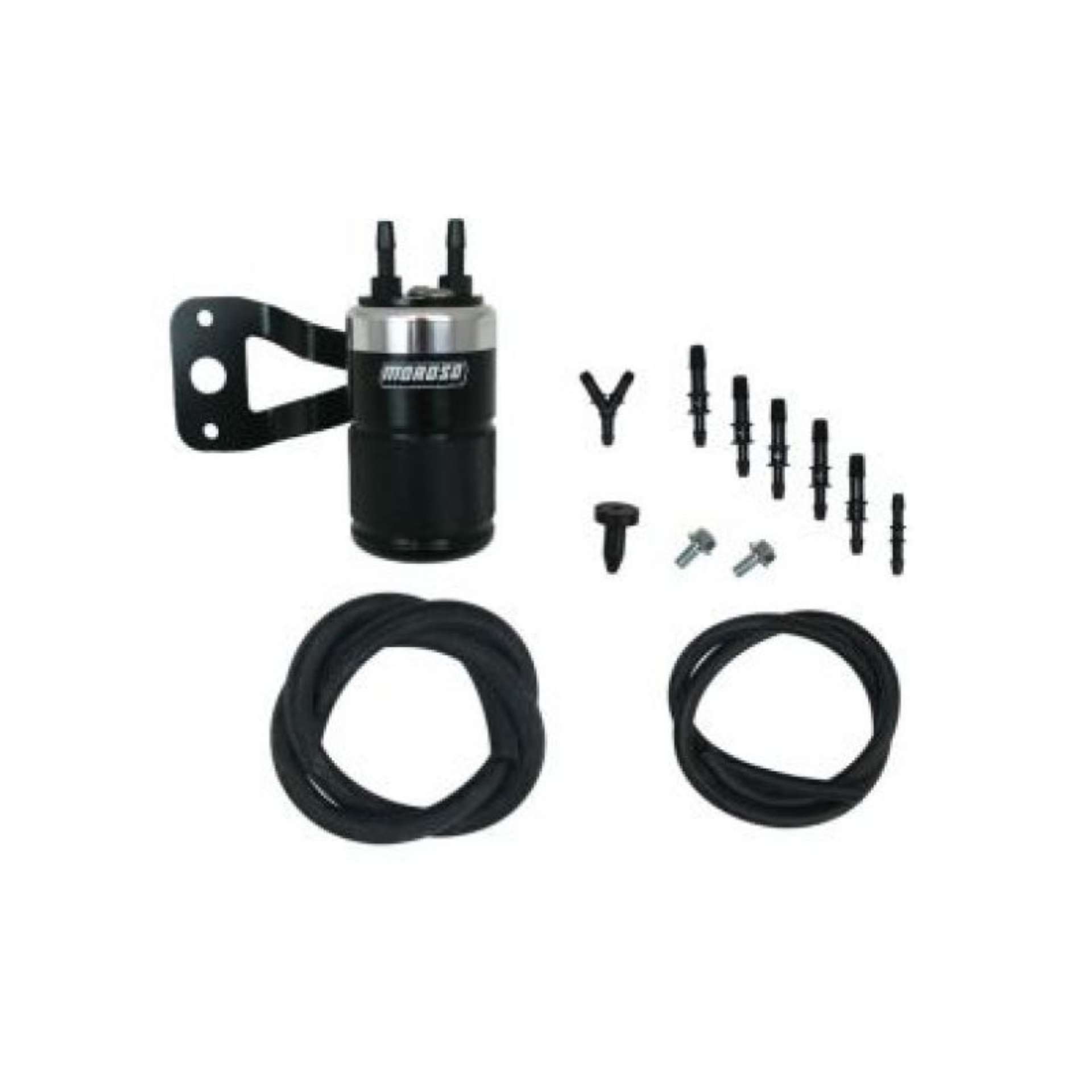 Picture of Moroso Harley-Davidson Twin Cam w-Stock Air Cleaner Air Oil Separator - Black & Polished