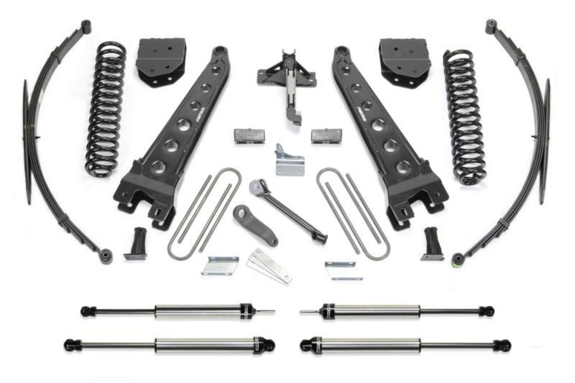 Picture of Fabtech 08-10 Ford F350 4WD 10in Rad Arm Sys w-Coils & Dlss Shks