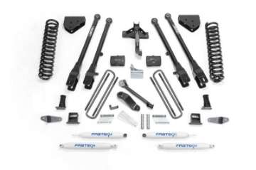 Picture of Fabtech 08-10 Ford F450-550 4WD 6in 4Link Sys w-Coils & Perf Shks