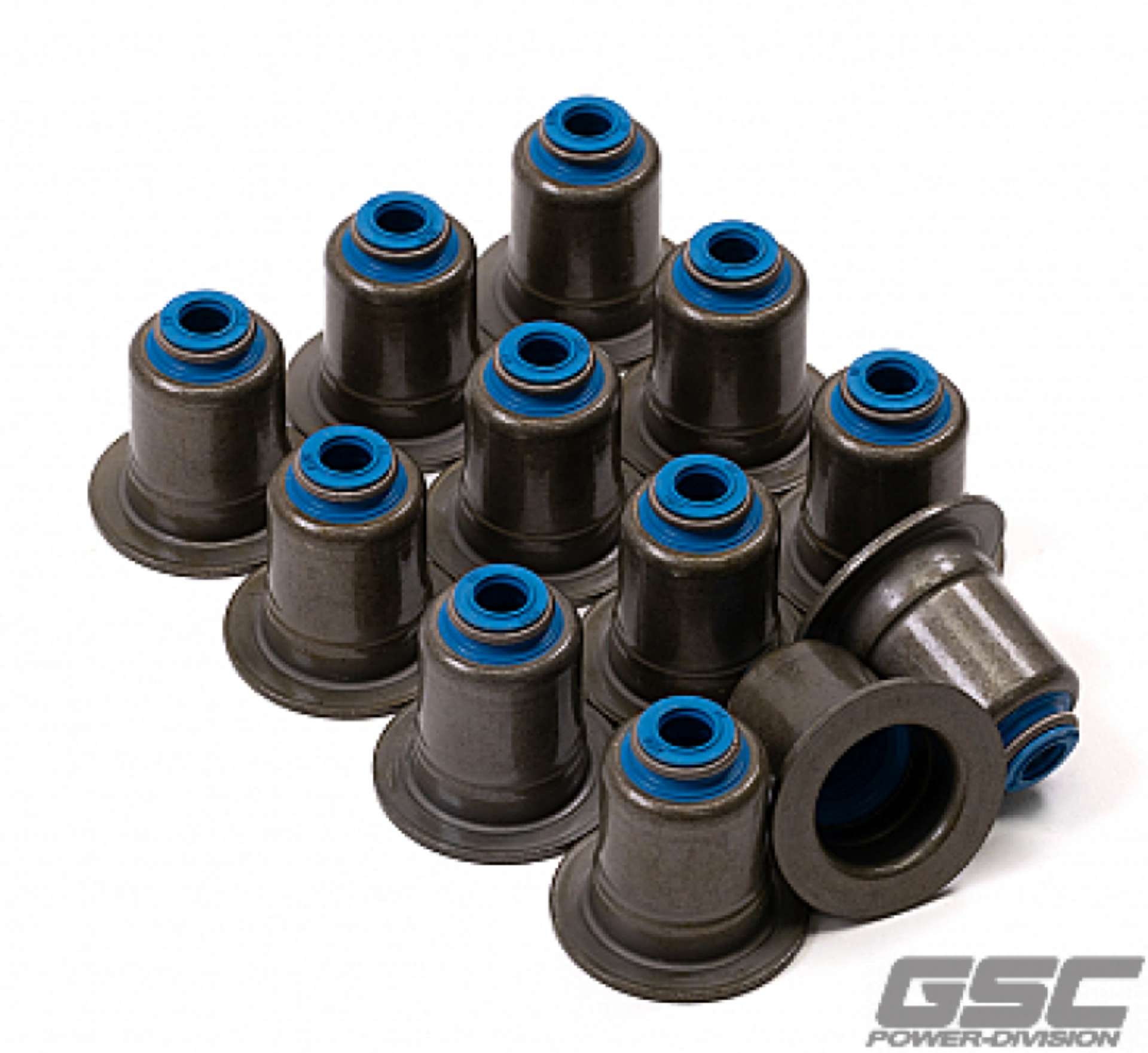 Picture of GSC P-D Toyota Supra-BMW B58-N54-S55-S58 Viton Exhaust Valve Stem Seals - Set of 12