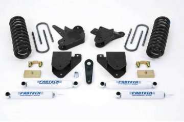 Picture of Fabtech 01-04 Ford F250-350 2WD 6in Basic Sys w-Perf Shks