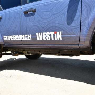 Picture of Westin 21-23 Ford Bronco 4dr Excl- Sport XTS Pinch Weld Covers - Tex- Blk