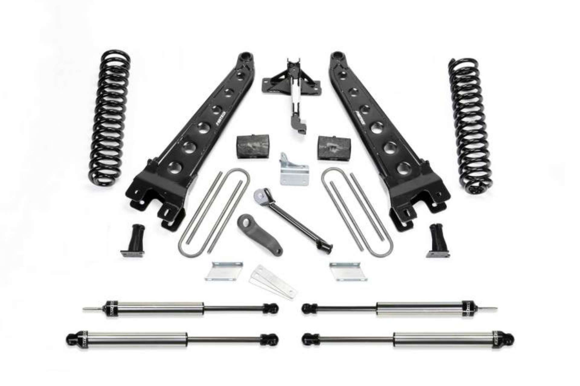 Picture of Fabtech 08-16 Ford F250 4WD 6in Rad Arm Sys w-Coils & Dlss Shks