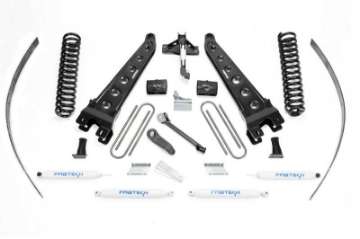 Picture of Fabtech 08-16 Ford F250 4WD w-o Factory Overload 8in Rad Arm Sys w-Coils & Perf Shks