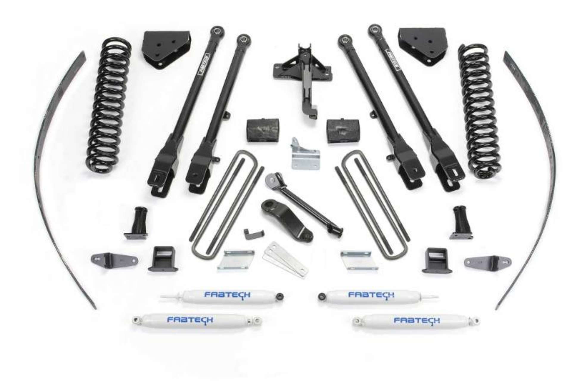 Picture of Fabtech 08-16 Ford F250 4WD w-Factory Overload 8in 4Link Sys w-Coils & Perf Shks