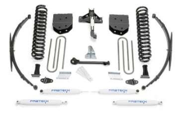 Picture of Fabtech 08-16 Ford F250-350 4WD 8in Basic Sys w-Perf Shks & Rr Lf Sprngs