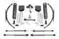 Picture of Fabtech 08-16 Ford F250-350 4WD 8in Basic Sys w-Dlss Shks & Rr Leaf Sprngs