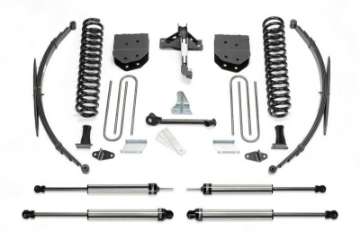 Picture of Fabtech 08-16 Ford F250-350 4WD 8in Basic Sys w-Dlss Shks & Rr Leaf Sprngs