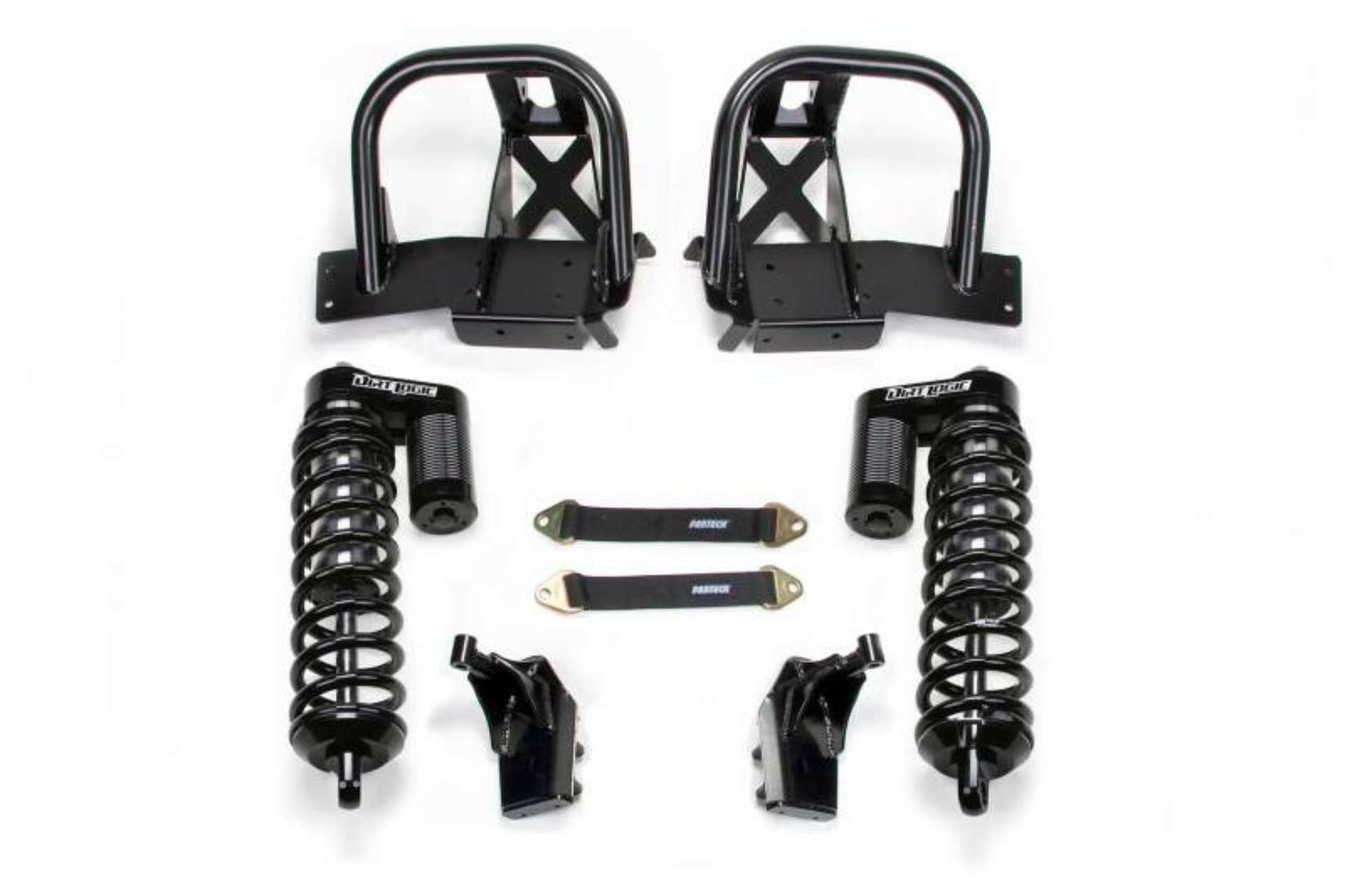 Picture of Fabtech 11-16 Ford F250-350-450-550 4WD 6in C-O Conv Sys Dlss 4-0 C-O& Hoops Only