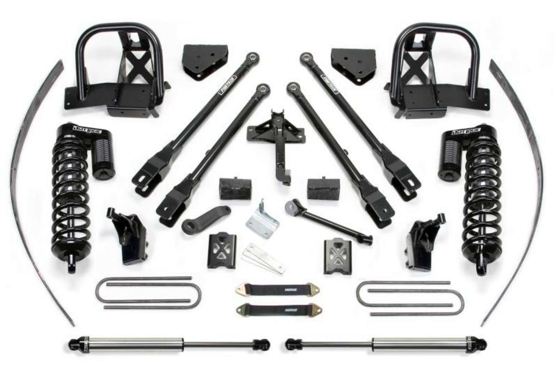 Picture of Fabtech 11-16 Ford F250 4WD w-o Factory Overload 8in 4Link Sys w-Dlss 4-0 C-O& Rr Dlss