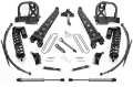 Picture of Fabtech 11-16 Ford F250-350 4WD 8in Rad Arm Sys w-Dlss 4-0 C-O& Rr Lf Sprngs & Rr Dlss