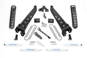 Picture of Fabtech 11-13 Ford F450-550 4WD 10 Lug 6in Rad Arm Sys w-Coils & Perf Shks