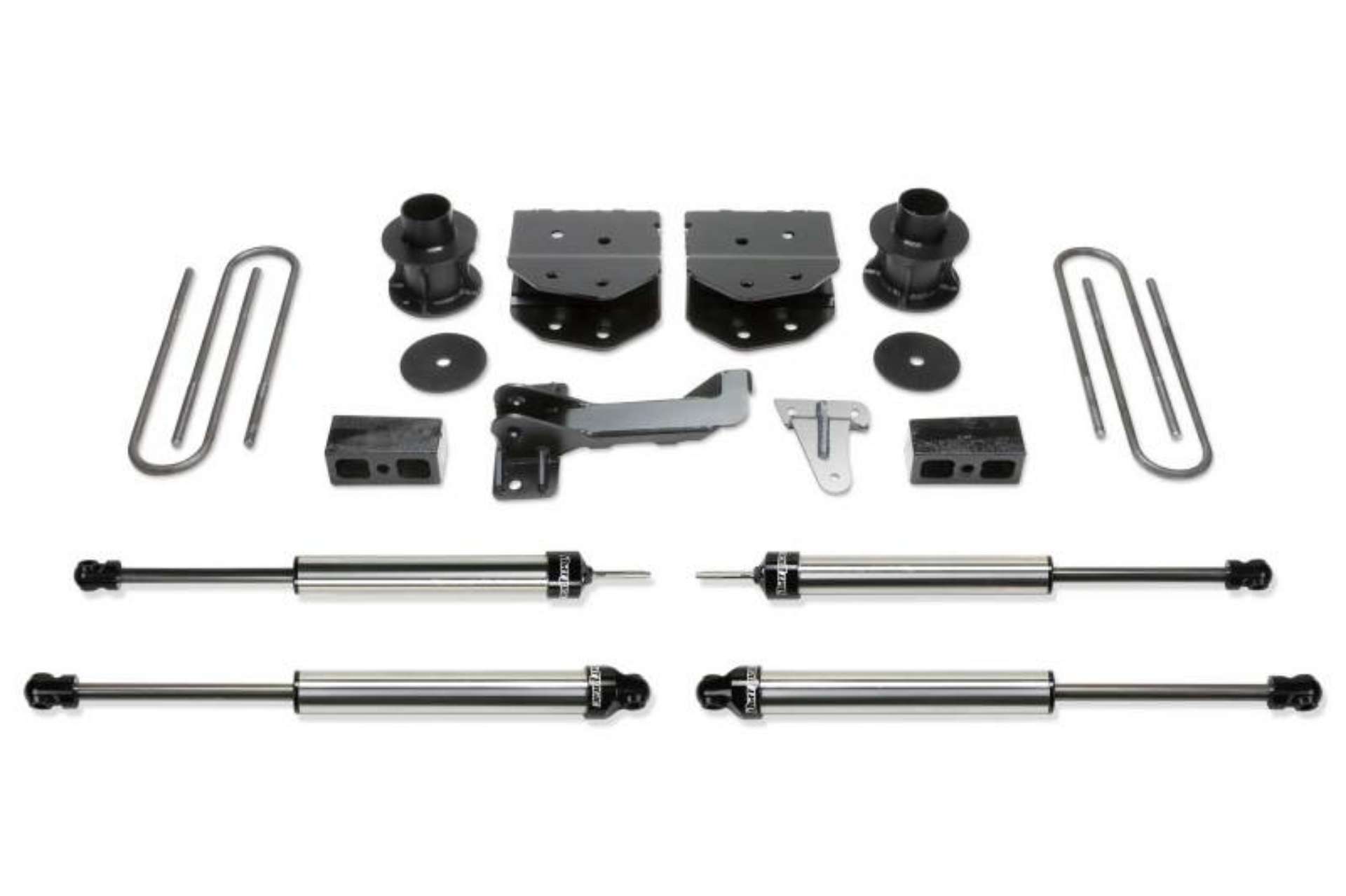 Picture of Fabtech 05-07 Ford F250-350 4WD 4in Budget Sys w-Dlss Shks