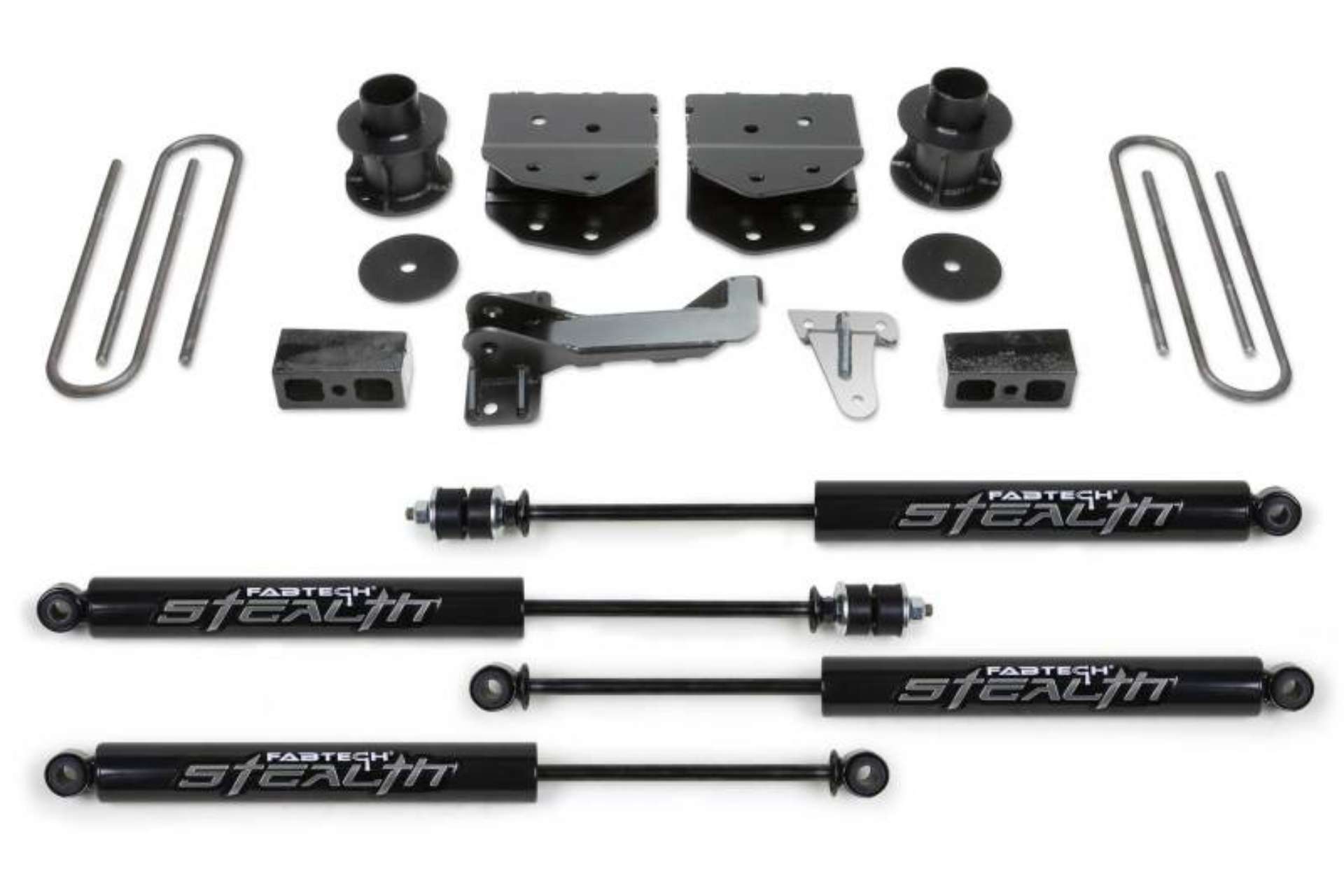 Picture of Fabtech 05-07 Ford F250-350 4WD 4in Budget Sys w-Stealth