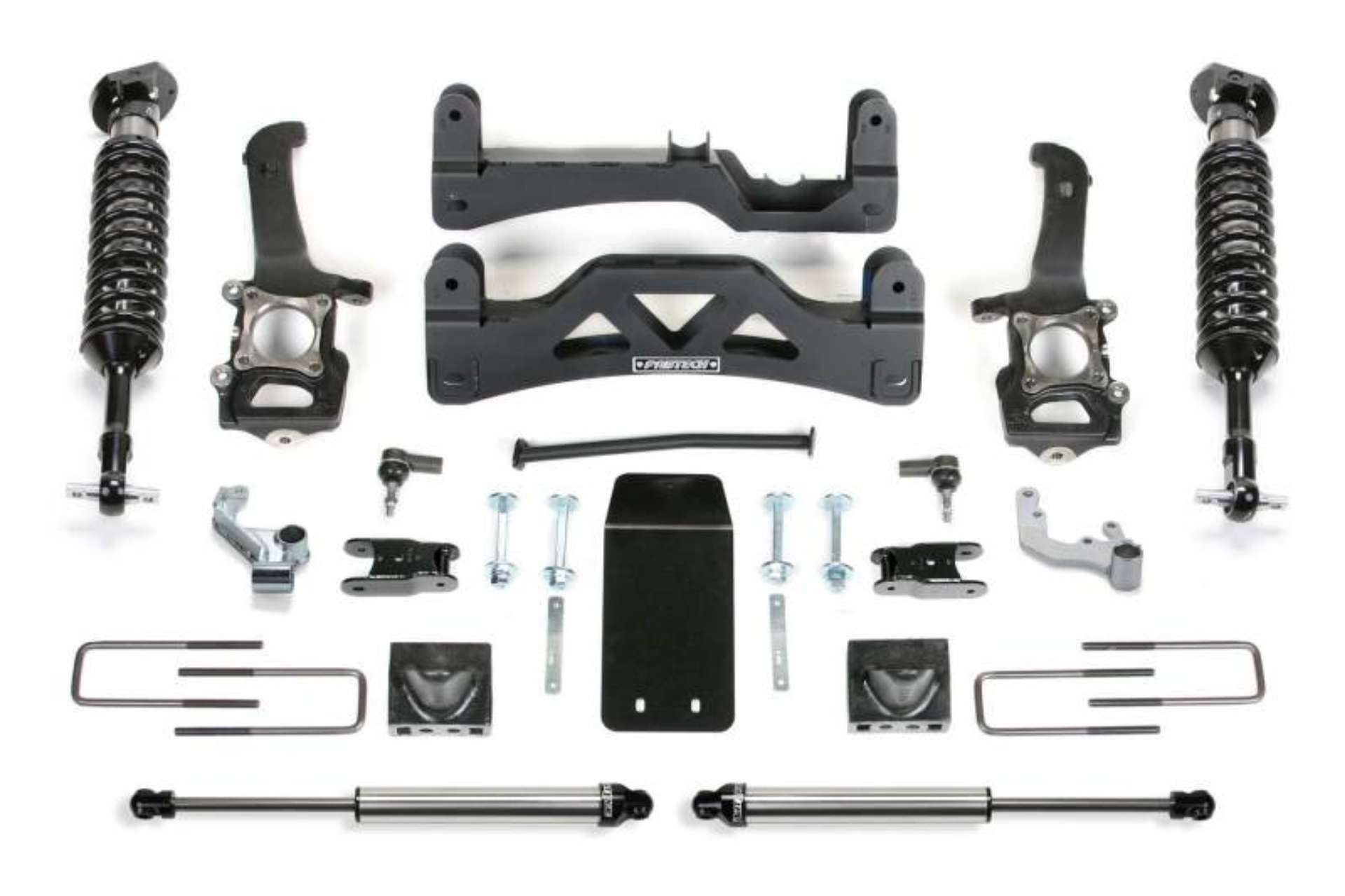 Picture of Fabtech 09-13 Ford F150 4WD 6in Perf Sys Gen II w-Dlss 2-5 C-O & Rr Dlss