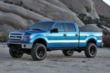 Picture of Fabtech 2014 Ford F150 4WD 6in Perf Sys w-Dlss 2-5 C-O Resi & Rr Dlss