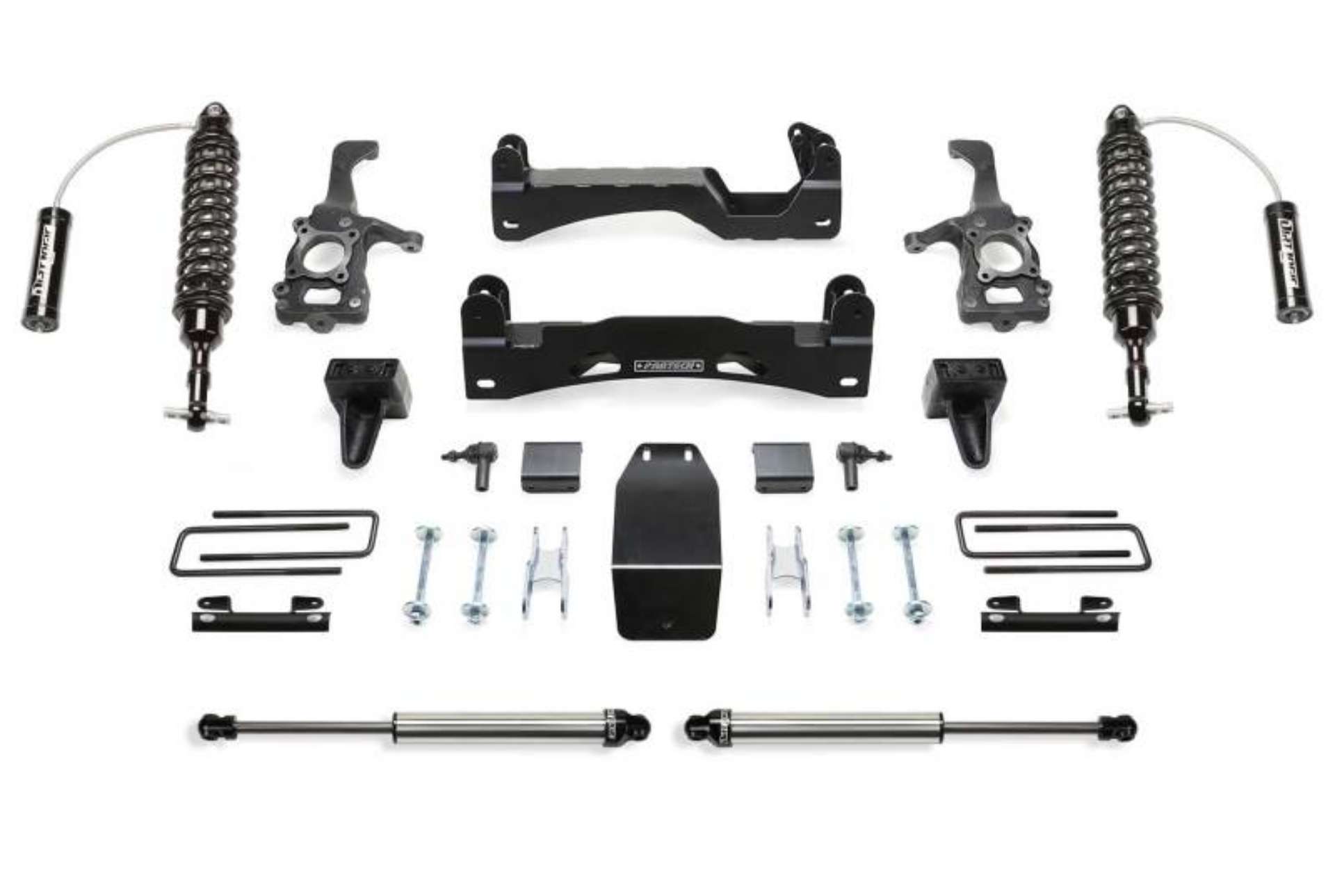 Picture of Fabtech 15-20 Ford F150 4WD 6in Perf Sys w-Dlss 2-5 C-O Resi & Rr Dlss