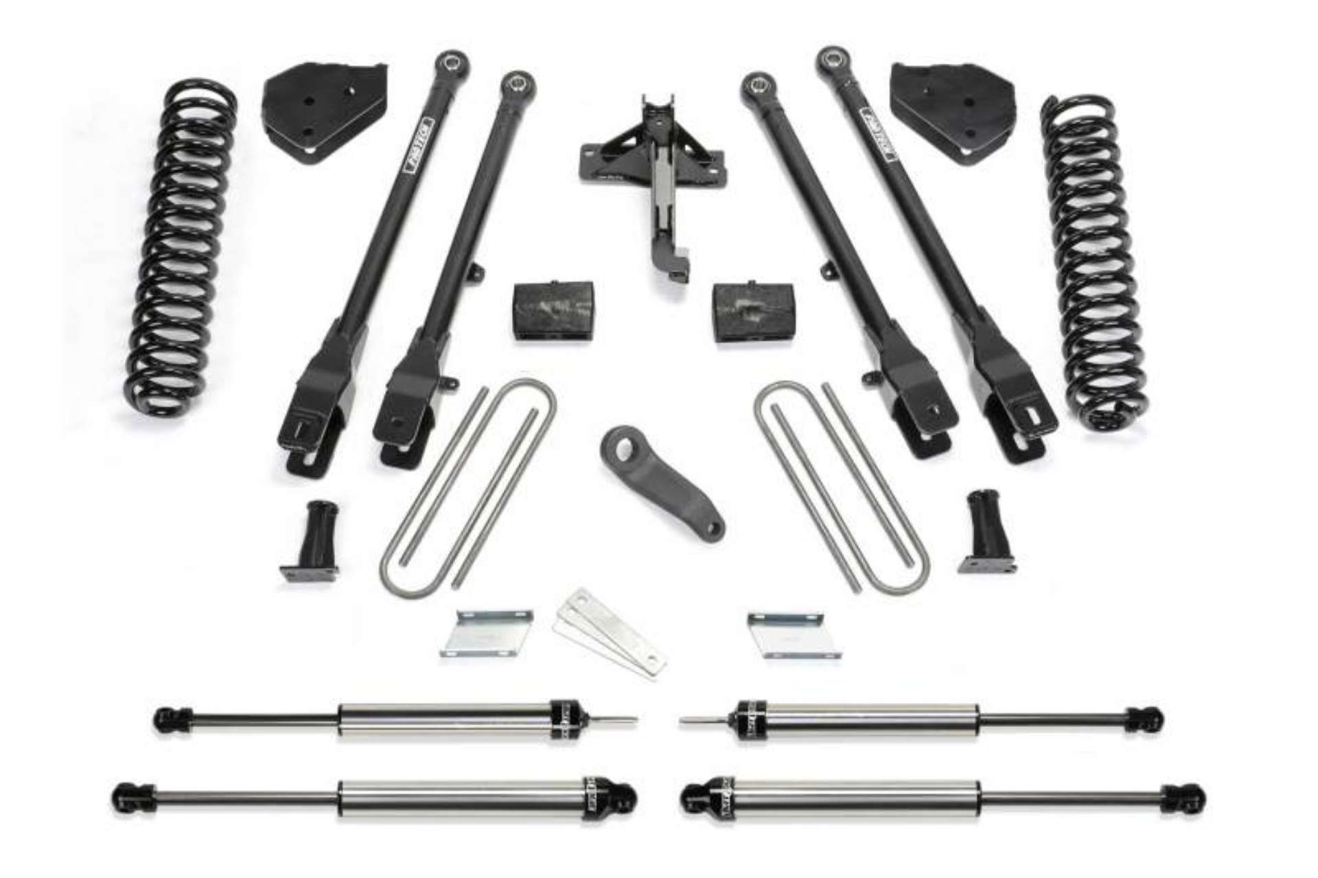 Picture of Fabtech 17-21 Ford F250-F350 4WD Diesel 6in 4Link Sys w-Coils & Dlss Shks