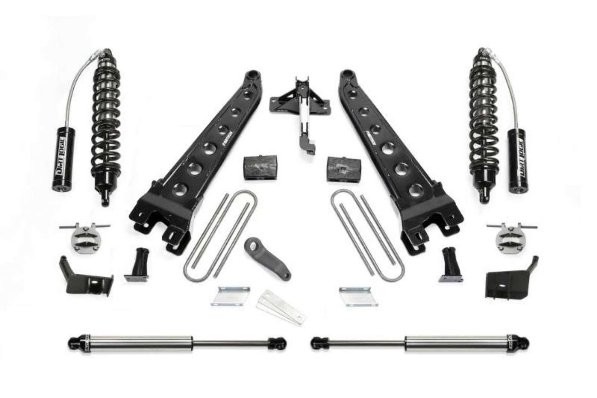 Picture of Fabtech 17-21 Ford F250-F350 4WD Diesel 6in Rad Arm Sys w-2-5 & 2-25