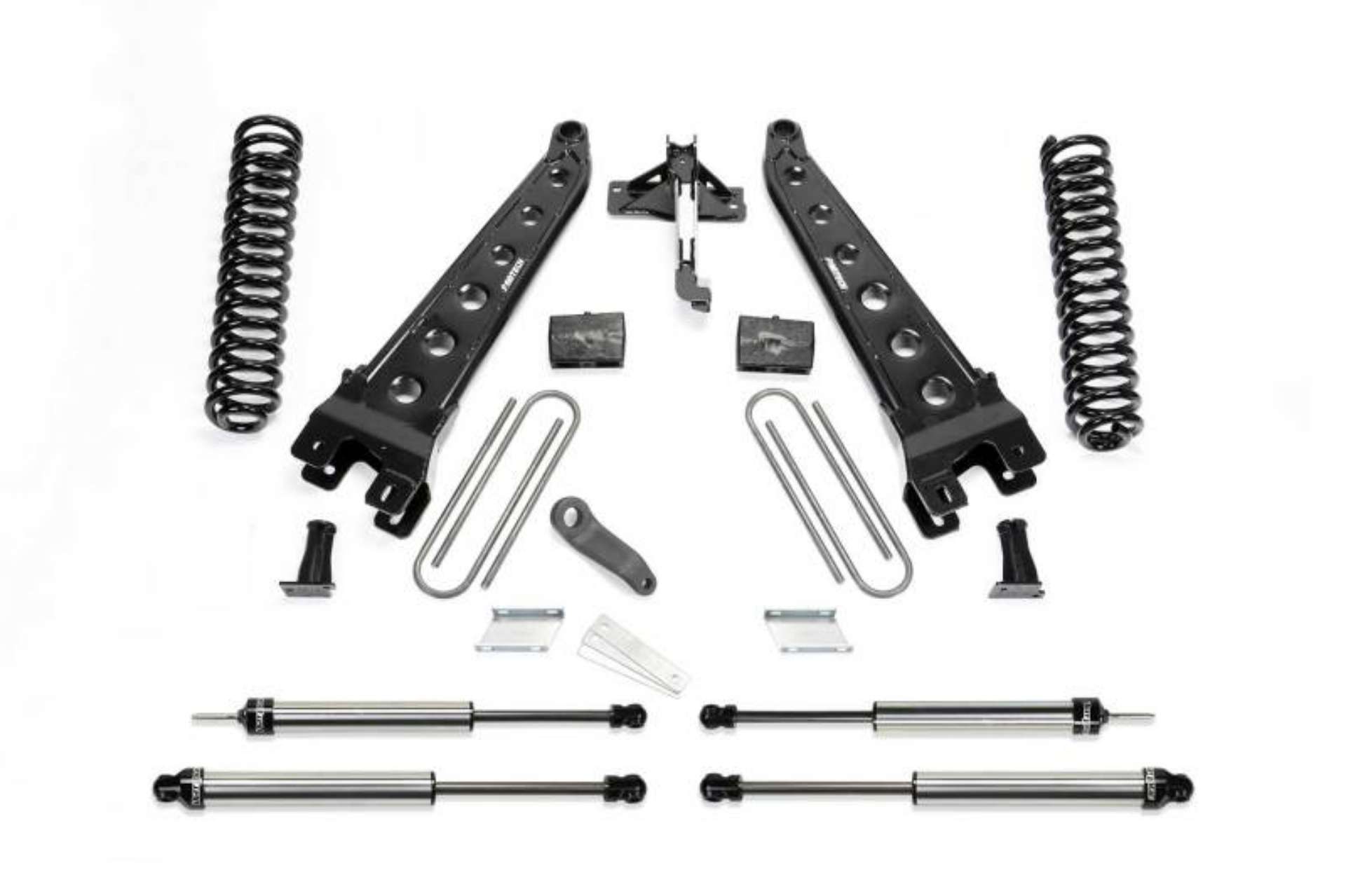 Picture of Fabtech 17-21 Ford F250-F350 4WD Gas 6in Rad Arm Sys w-Coils & Dlss Shks