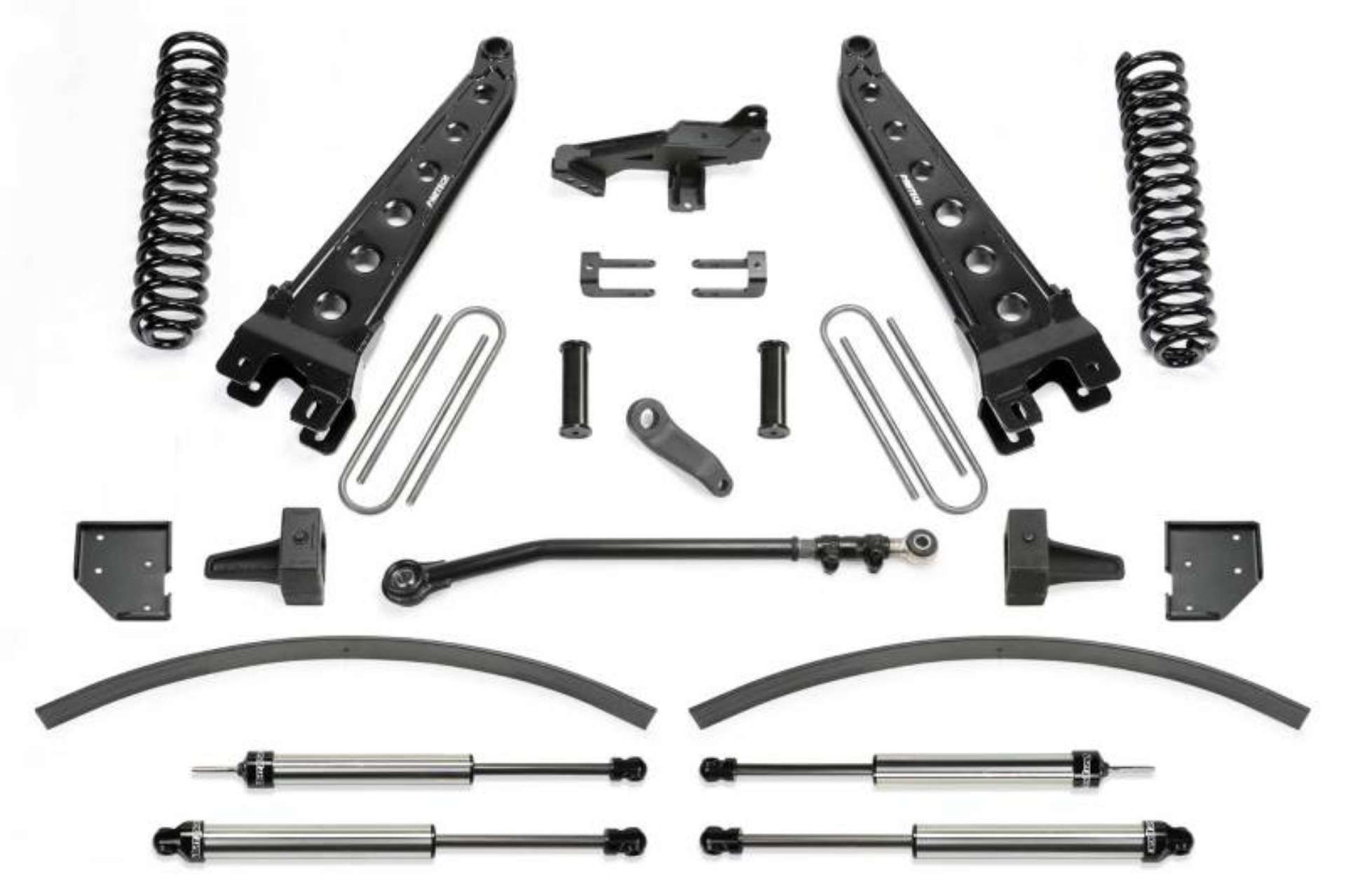 Picture of Fabtech 17-21 Ford F250-F350 4WD Diesel 8in Rad Arm Sys w-Coils & Dlss Shks