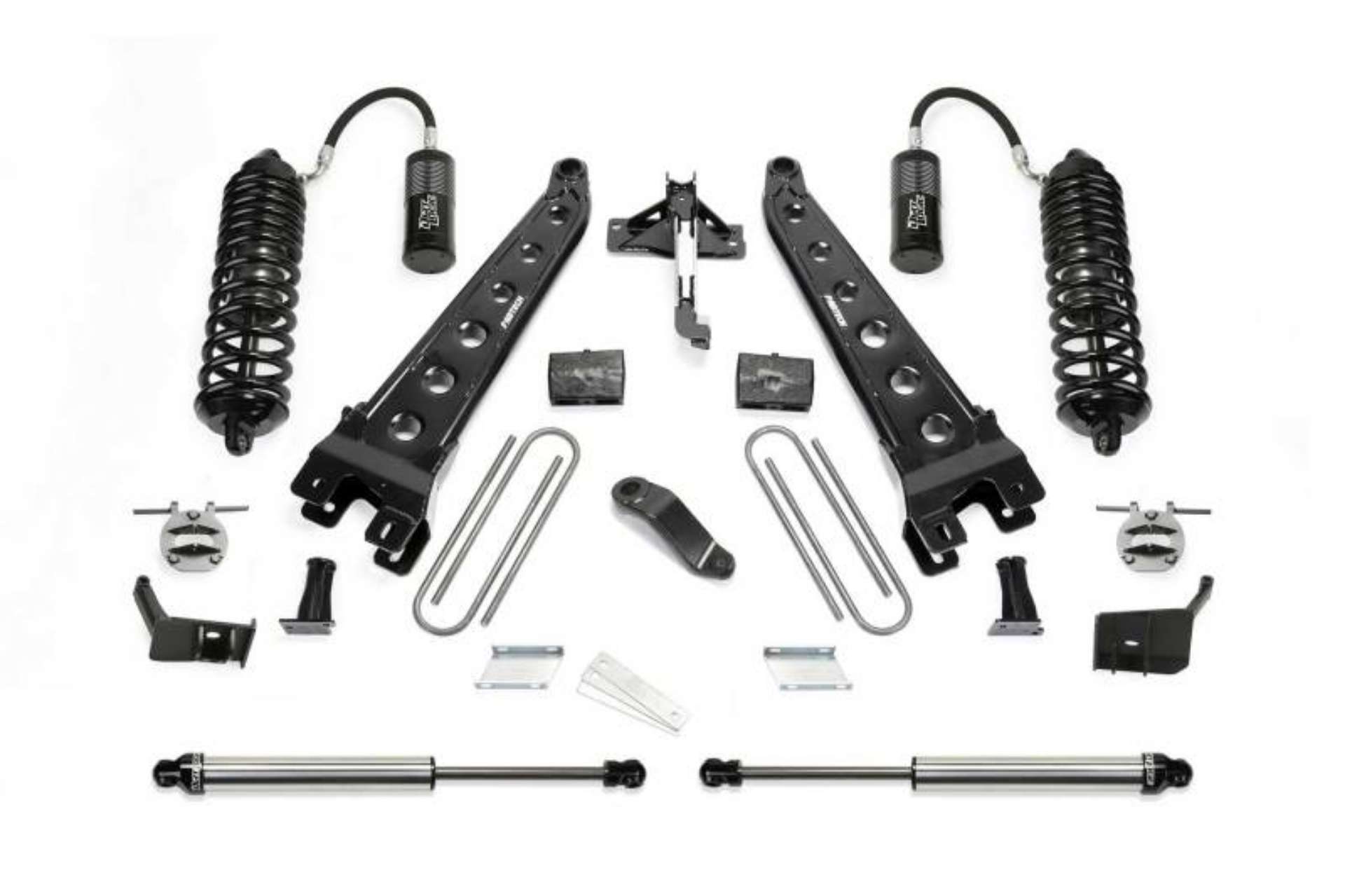 Picture of Fabtech 17 Ford F450-F550 4WD Diesel 6in Rad Arm Sys w-4-0 & 2-25Dl