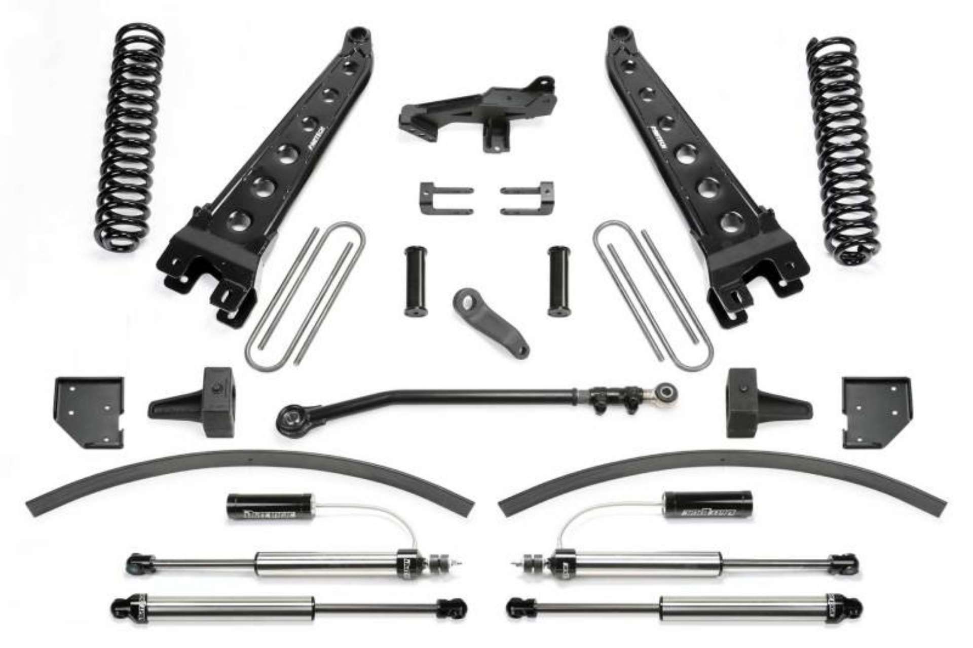 Picture of Fabtech 17-21 Ford F250-F350 4WD Diesel 8in Rad Arm Sys w-Coils & Dlss Resi Shks