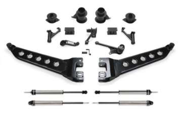 Picture of Fabtech 14-18 Ram 2500 4WD 5in Radius Arm System w-Coil Spacers & DL Shocks