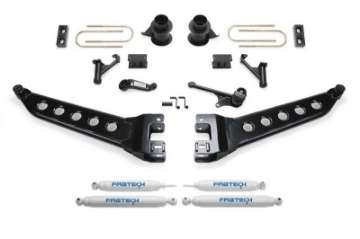 Picture of Fabtech 13-18 Ram 3500 4WD w-Factory Radius Arms 5in Radius Arm System w-Perf- Shocks