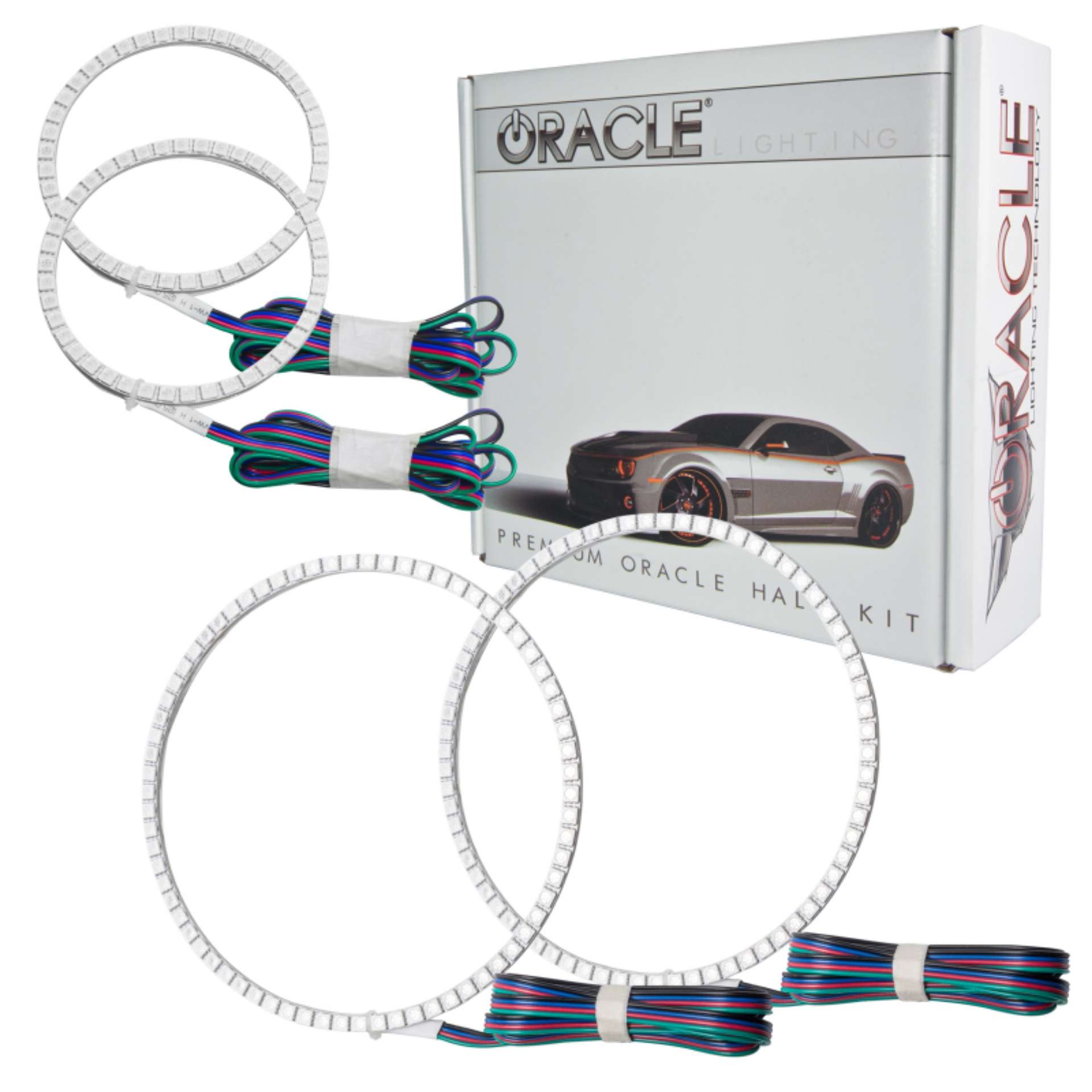 Picture of Oracle Volkswagen Golf GTI 98-04 Halo Kit - ColorSHIFT w-o Controller SEE WARRANTY