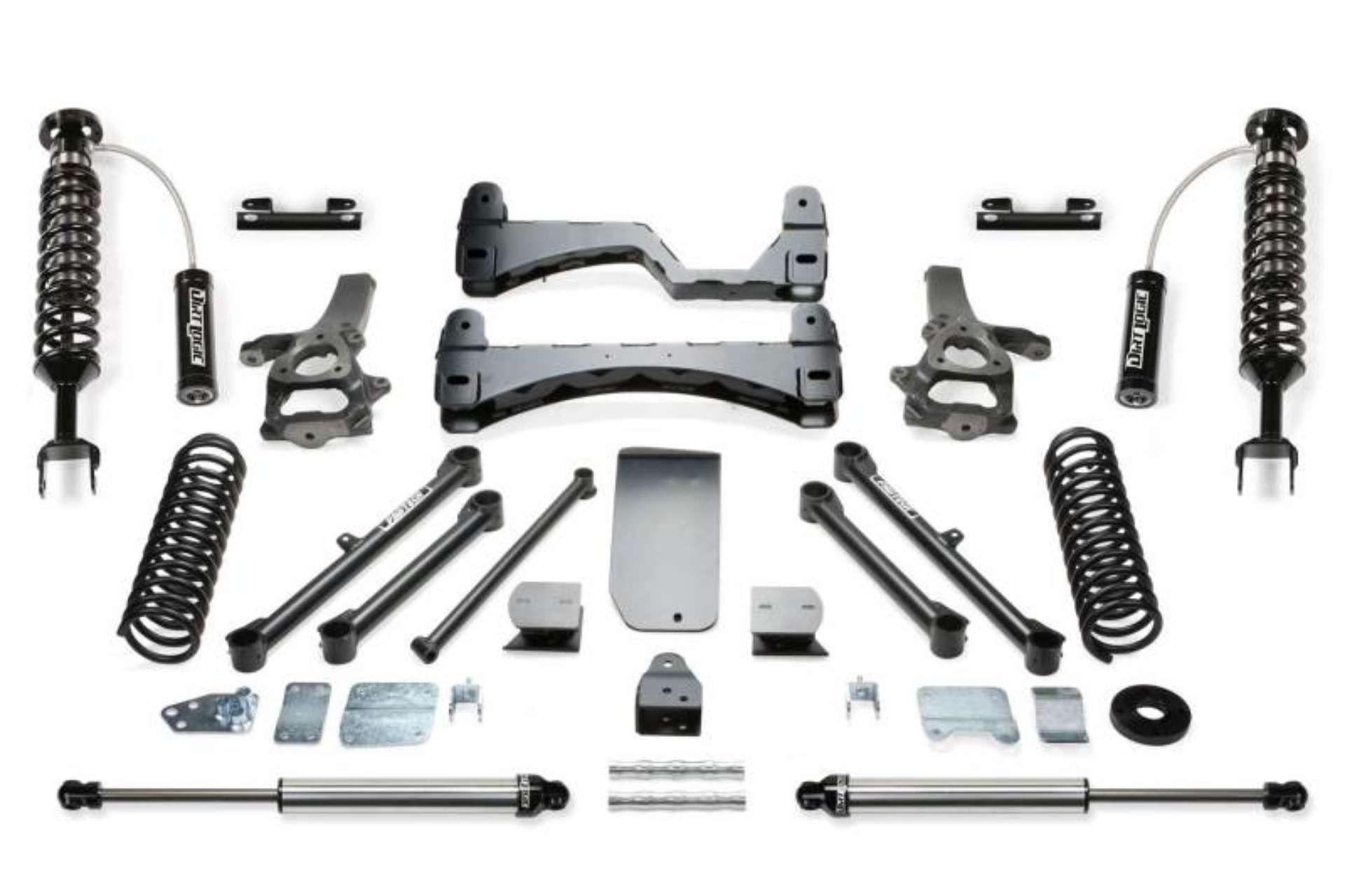 Picture of Fabtech 13-18 Ram 1500 4WD 6in Perf Sys w-Dlss 2-5C-O Resi & Rr Dlss