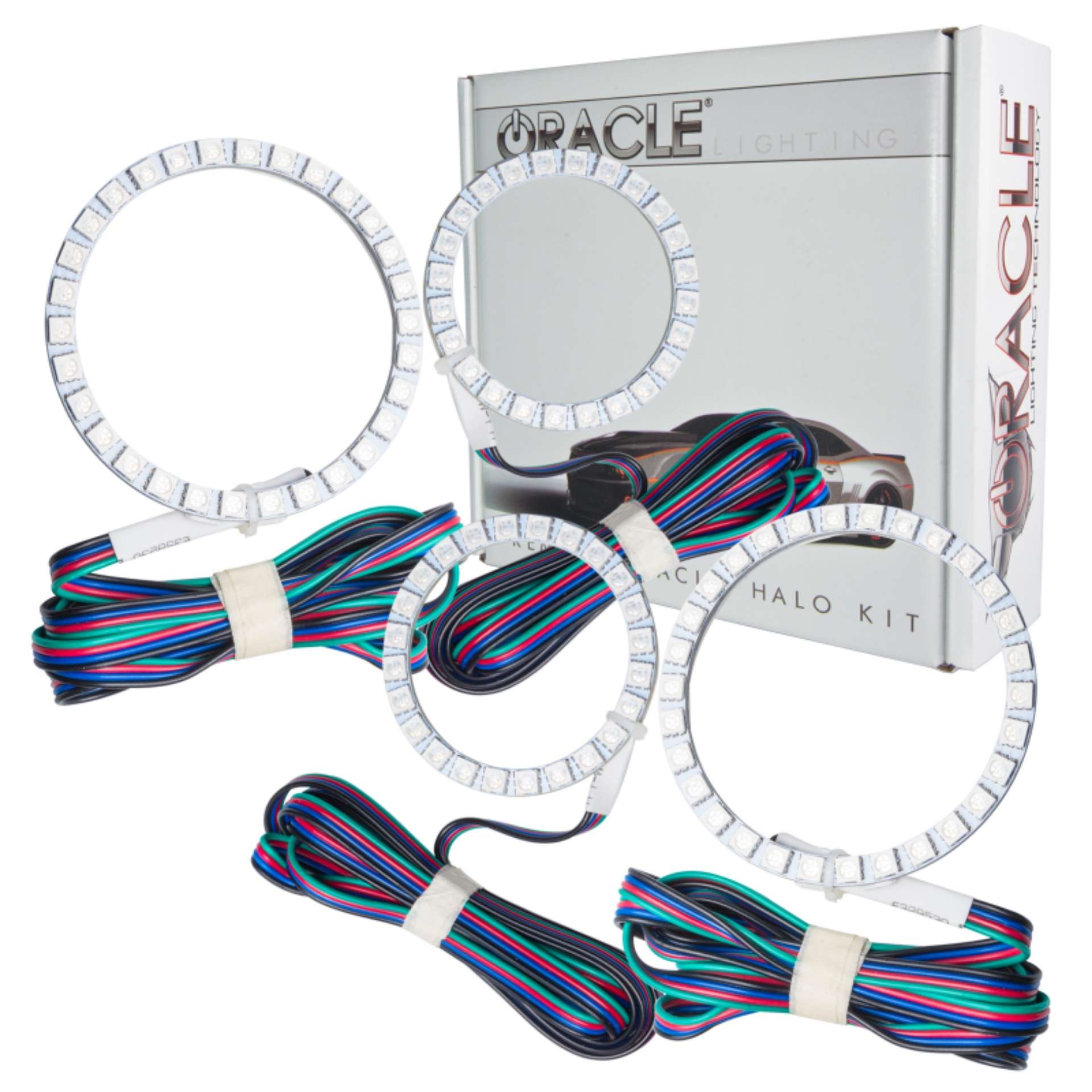 Picture of Oracle Yamaha R1 04-08 LED Motorcycle Halo Kit - ColorSHIFT SEE WARRANTY