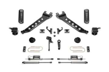 Picture of Fabtech 13-18 Ram 3500 4WD 7in Radius Arm Kit w-2-25 Dlss